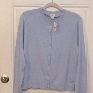 J. Crew Women's Light Blue Sweater